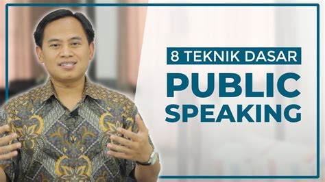 apa yang dimaksud public speaking